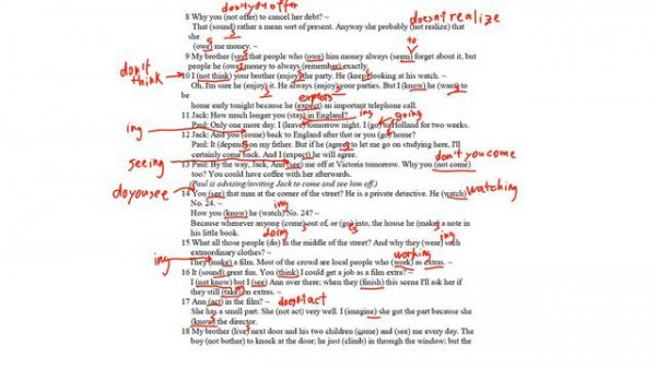 Practice: Present Simple vs Present Continuous