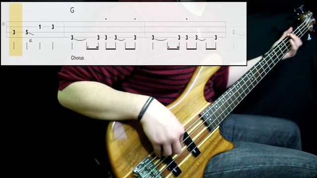 Radiohead - Creep (Bass Only) (Play Along Tabs In Video) смотреть онлайн