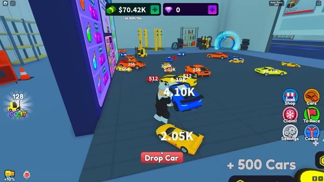 Araba Birleştirme Oyunu!! - Roblox Merge Race Simulator смотреть онлайн