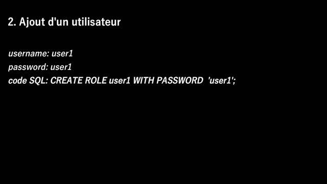 [Geo_MYTNMAC] PSQL (01) Créer un utilisateur postgres et attribuer un mot de passe via SQL SHELL смотреть онлайн
