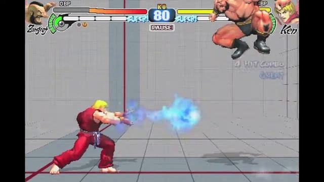 Street Fighter IV Volt Game Center - Zangief vs Ken смотреть онлайн