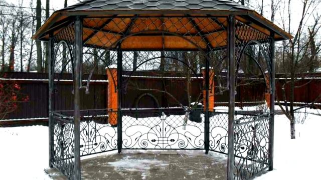 Шестигранная беседка вариант дизайна, Днепропетровск смотреть онлайн