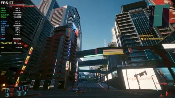 Cyberpunk 2077 Patch 1.5 | GTX 650 2GB | Fidelity FX Super Resolution - Ultra Quality Test 720P Low