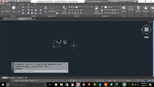 1D AutoCAD 2016 Intro Pan and Zoom with wheel and right click смотреть онлайн