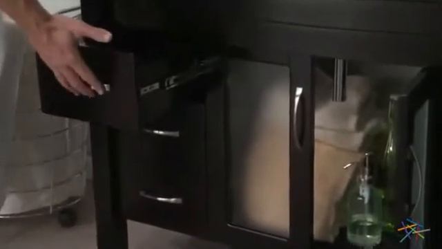 Virtu USA Ava 48 in Espresso Single Bathroom Vanity Set - Product Review Video смотреть онлайн