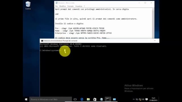 Come crack/attivare Windows 10 Home/Pro/Enterprise смотреть онлайн