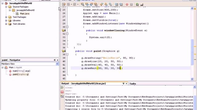 Java applet development | Java Applet And Swing | Java Video programming Tutorials смотреть онлайн