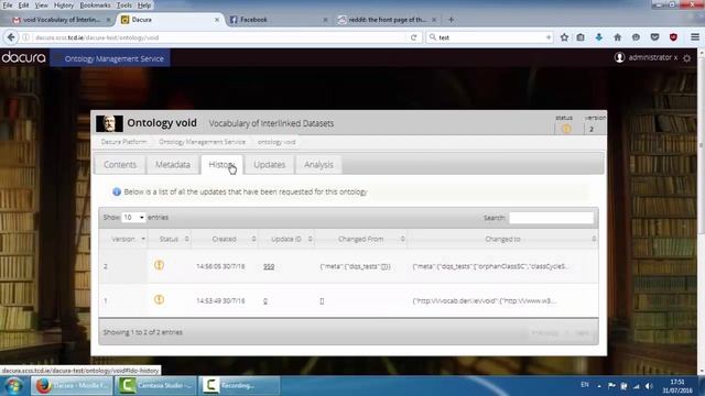 Demonstration of Dacura's Ontology Manager смотреть онлайн