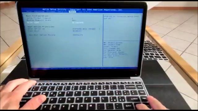 unboxing and bios notebook chuwi herobook pro смотреть онлайн