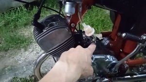 Мопед Карпаты. Как я внедрил карбюратор от бензопилы и триммера ч.2