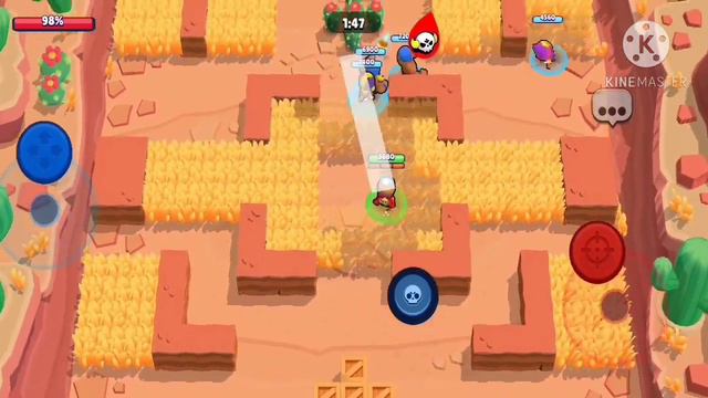 Пытаюсь стать босом а игре бравл старс. Тащу за босса. 😎 смотреть онлайн