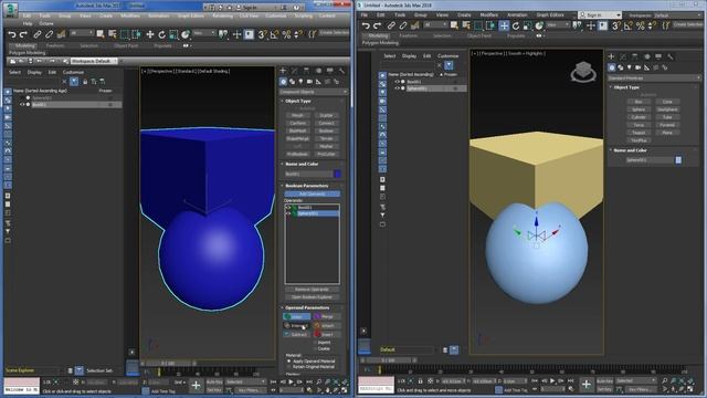 Bug or Me - How do you get 3ds Max 2018 Booleans to work? смотреть онлайн
