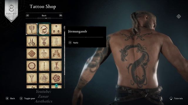 Assassin's Creed Valhalla ALL Tattoos Hair And Beards (All Customization Options 100%) 4K HD