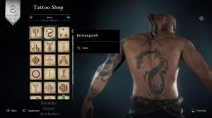 Assassin's Creed Valhalla ALL Tattoos Hair and Beards (All Customization Options 100%) 4K HD