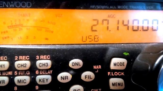 QSO 11m SSB Алекс (Киев) - Кактус (Донецк) смотреть онлайн
