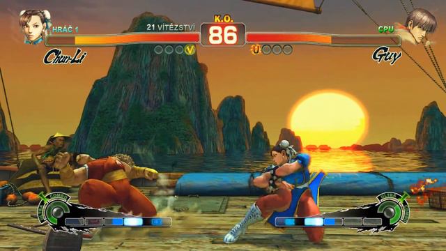 Chun-Li vs Guy, Ultra Street Fighter 4, usf4, Ultra Street Fighter IV, Capcom, PC gameplay, смотреть онлайн