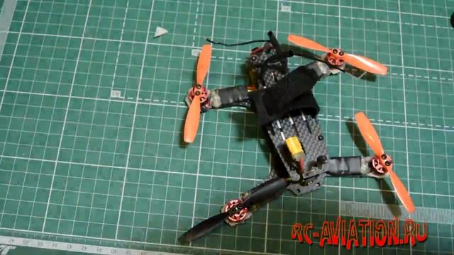 Убираем вибрации и полосы с FPV видео [доработка квадрокоптера] смотреть онлайн