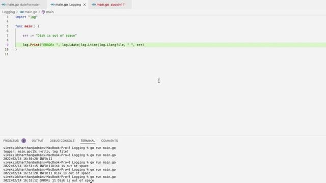 Golang - Logging with Log Package #startup #startupbusiness #go #loggingtruck #technical смотреть онлайн