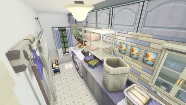 Lavender Cottage | The Sims 4 Stop Motion Speed Build | No CC | Artwork | Lucia Ivy | смотреть онлайн