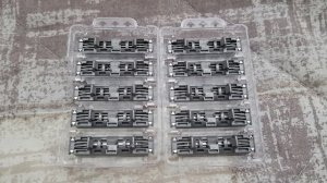 Распаковка - Сменные картриджи для бритья (лезвия) мужские Gillette Sensor Excel 10 шт из Rozetka