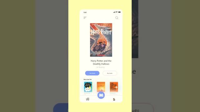 E-Book App UI Design | Android App UI Design | UiUX Tutorial смотреть онлайн