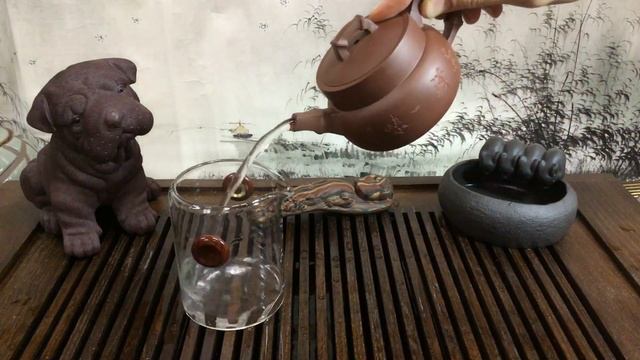 Чайник # 19838, исинская глина, 220 мл./Teapot, yixing clay, 220 ml. смотреть онлайн