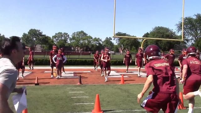 Football Dynamic Warm Up | Pre-Game or Pre-Practice Warm Up смотреть онлайн