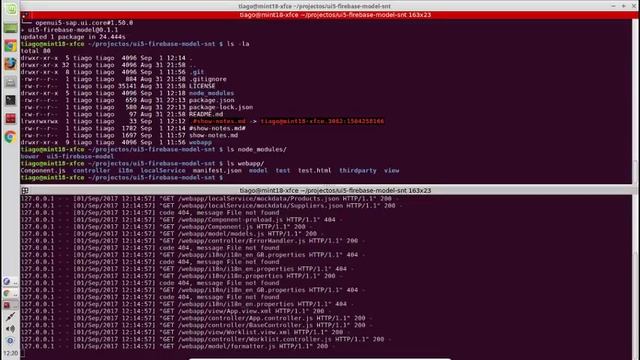 Using a Firebase database in your ui5 apps with ui5-firebase-model (public) смотреть онлайн