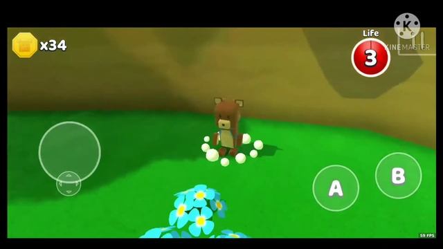 [3D platformer]Super Bear Adventure Gameplay Walkthrough #1 (Android, IOS) смотреть онлайн