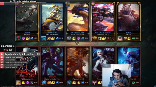 Neatza ALL ⚡GIVEAWAY Moderator ⚡ la 200 de subs / Lucian ADC смотреть онлайн
