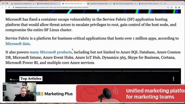 MITRE Top 25, Azure Linux, Log4Shell and CISA ‘PwnKit’ & More смотреть онлайн