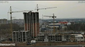 ? Работа башенных кранов: КБ-408.21, МК-110, КБМ-401.П. Вологда.