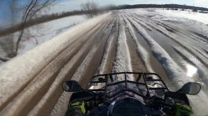 Покатушки на квадрике