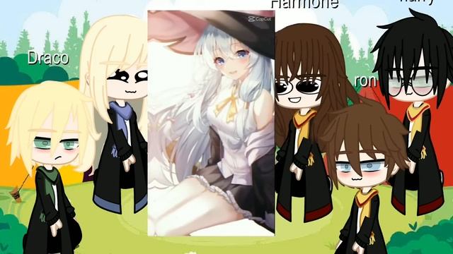 HARRY POTTER REACT TO YN AS A FIRST YEAR IN HOGWARTS//GACHA CLUB//YN AS ELAINA//ANIME COUPLES смотреть онлайн
