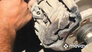 Простой способ менять передниe колодки Мерседес w202