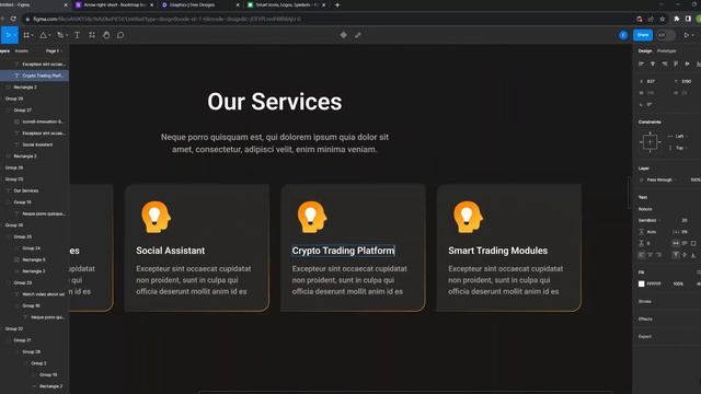 Figma Speed Art - Crypto Landing Page смотреть онлайн