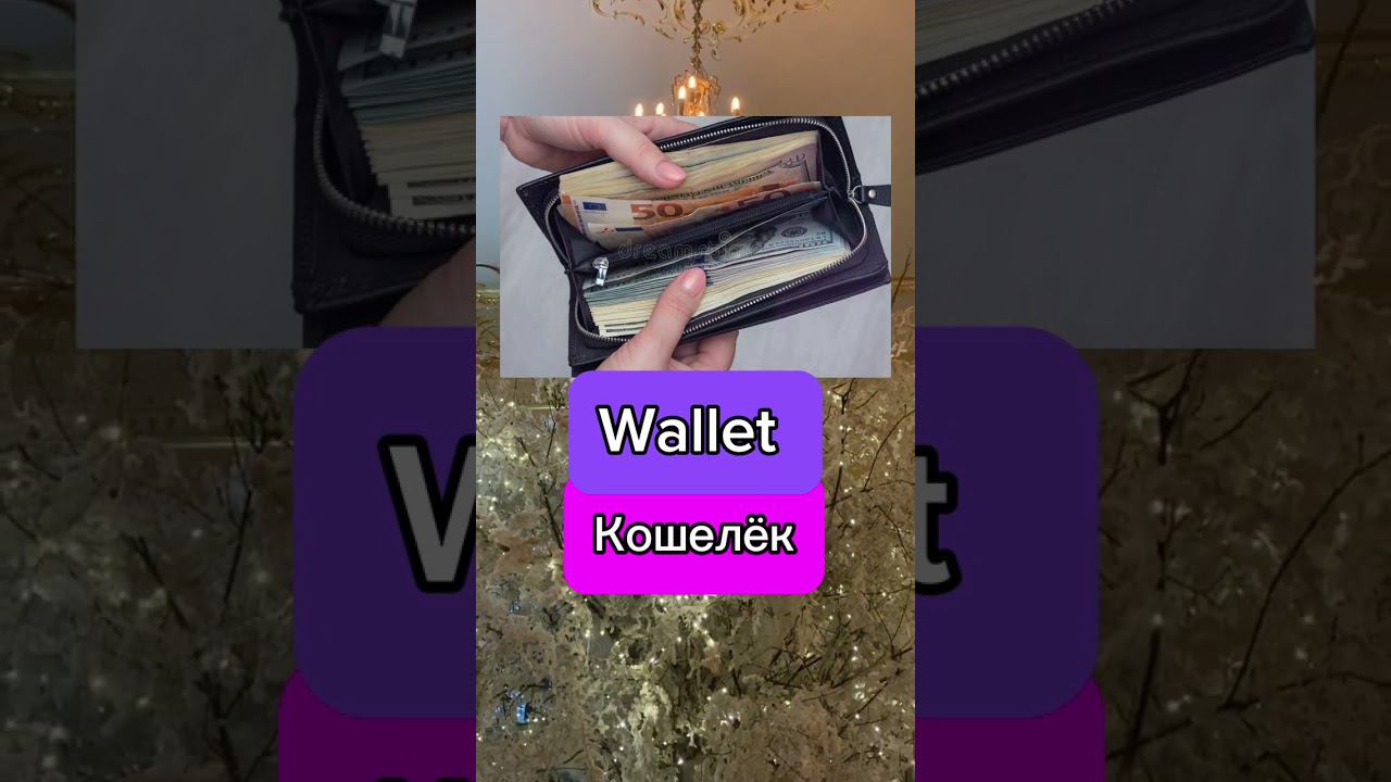 1 буква меняет смысл. #shorts #английский #wallet #madamsheko