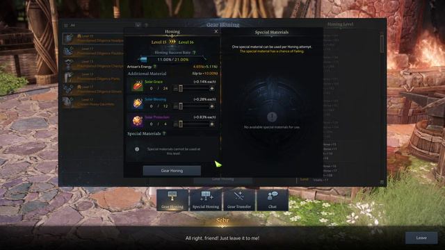 Lost Ark - Honing 1417 Ao 1445 - Tive Muita Sorte :)