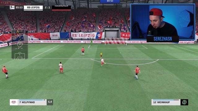 ХЕЛПИНЬО ДЕБЮТИРУЕТ ЗА РБ ЛЕЙПЦИГ ПРИ СЧЁТЕ 0:0 В КАРЬЕРЕ FIFA 22 смотреть онлайн