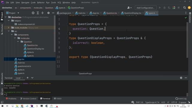 Tutoriel : Créer un mini-jeu en React Typescript avec Vite смотреть онлайн
