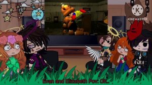 ||Afton Family reacts to: SMG4 R64: Freddy's Spaghettiria|| 2,000 Subscriber Special||