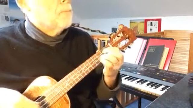 Love Changes Everything - solo ukulele - Colin Tribe on LEHO смотреть онлайн