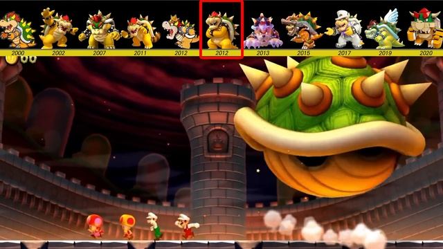Evolution of Bowser in Super Mario Game and LEGO, Movie (1985 ~ 2023) смотреть онлайн