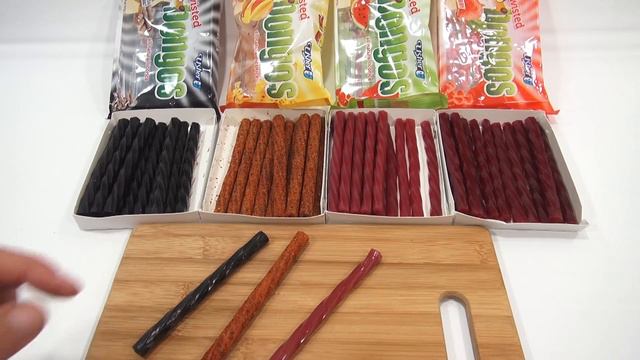 Twisted Bongo Licorice, 4 Tasty Flavors! смотреть онлайн