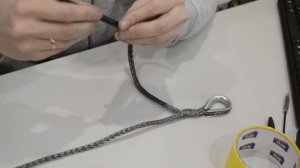 Как правильно заплести синтетический трос для лебедки!