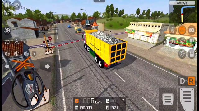 Mitsubishi Fuso Dump Truck#22 - Bus Simulator Indonesia Mod - Android Gameplay смотреть онлайн
