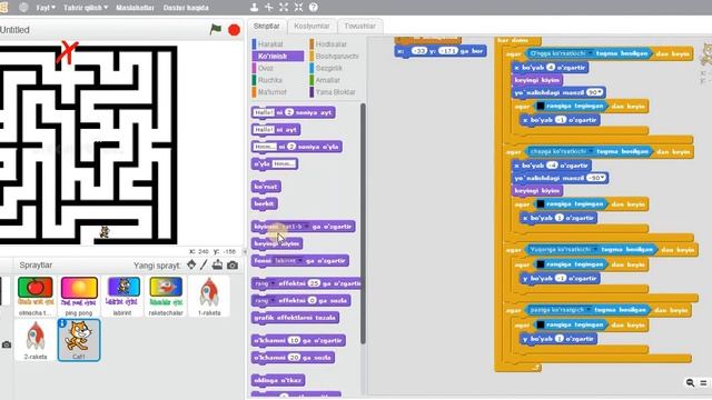 Scratch dasturida o'yinlar jamlanmasi смотреть онлайн
