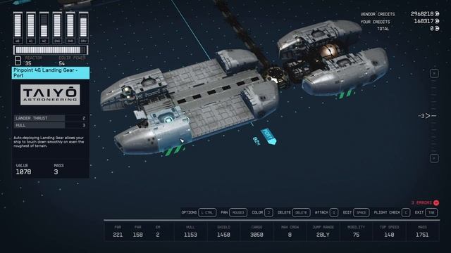 Starfield Ships | Taiyo Deep Space Research vessel смотреть онлайн