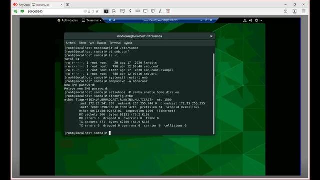 COMO INSTALAR SAMBA EN CENTOS | 2021 смотреть онлайн