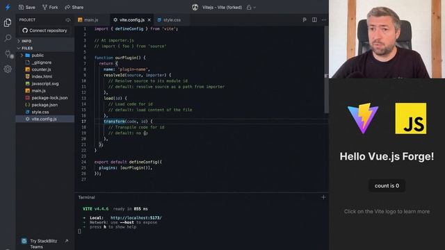 Matias Capeletto - Vite's Plugin API: Vue.js Forge Episode 4 Powered by Kadena смотреть онлайн